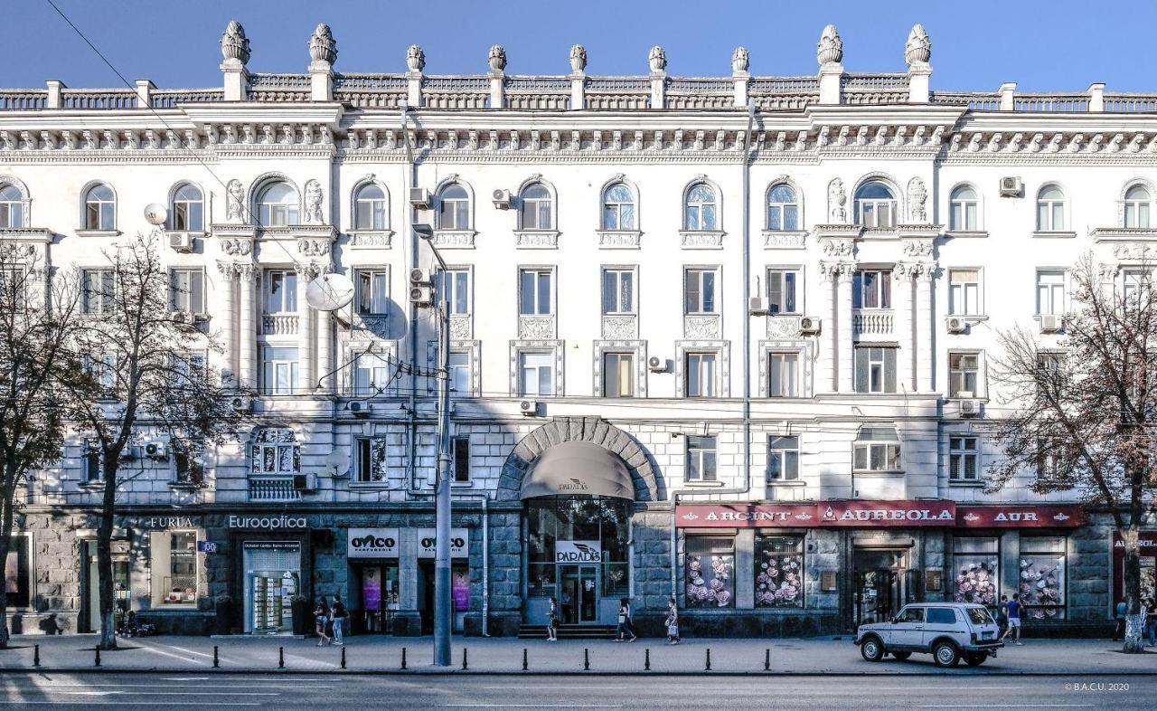 City Central Apart Daire Kişinev Dış mekan fotoğraf